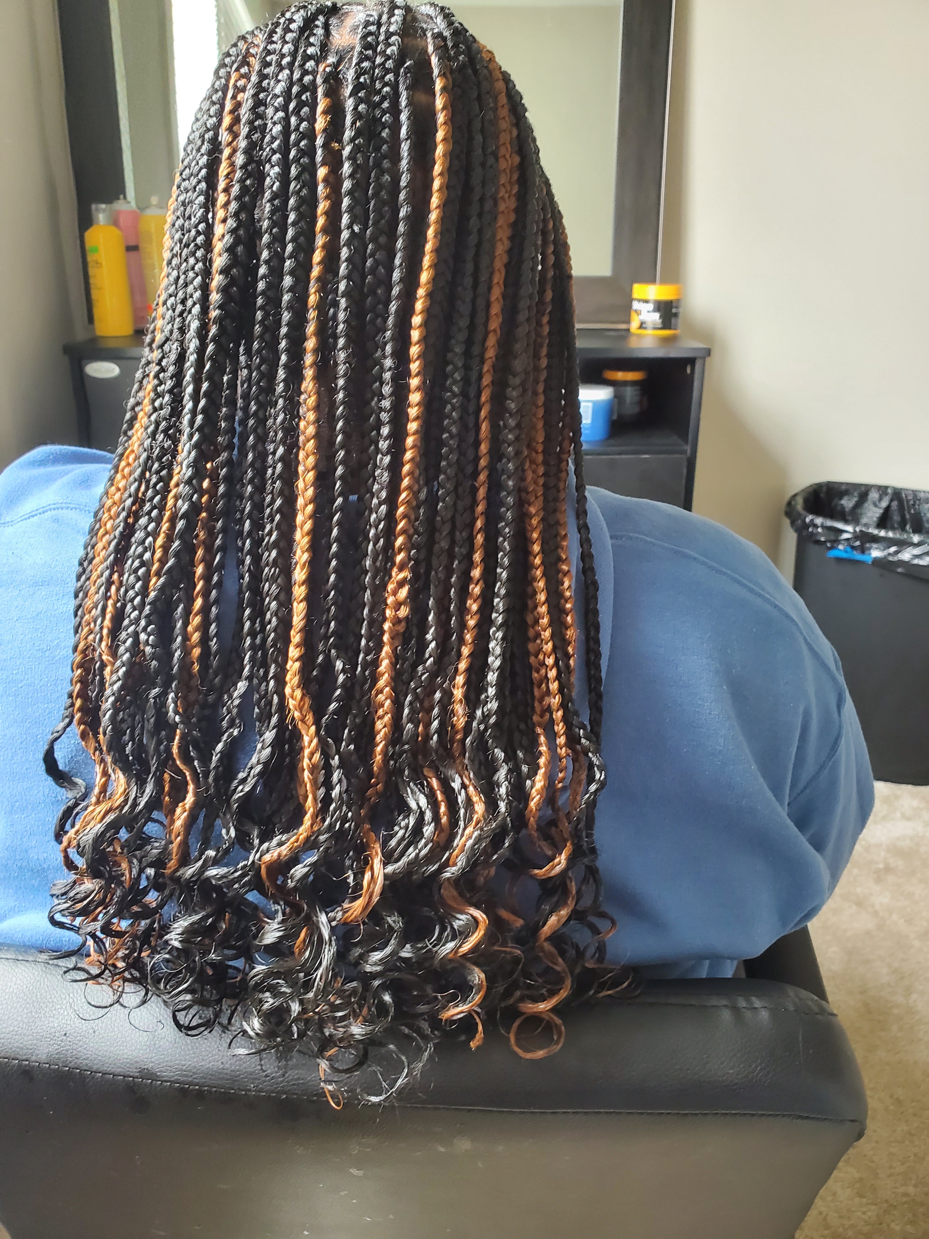 Hepzibah Braids Salon Offers Goddess Knotless Braids in Virginia Beach