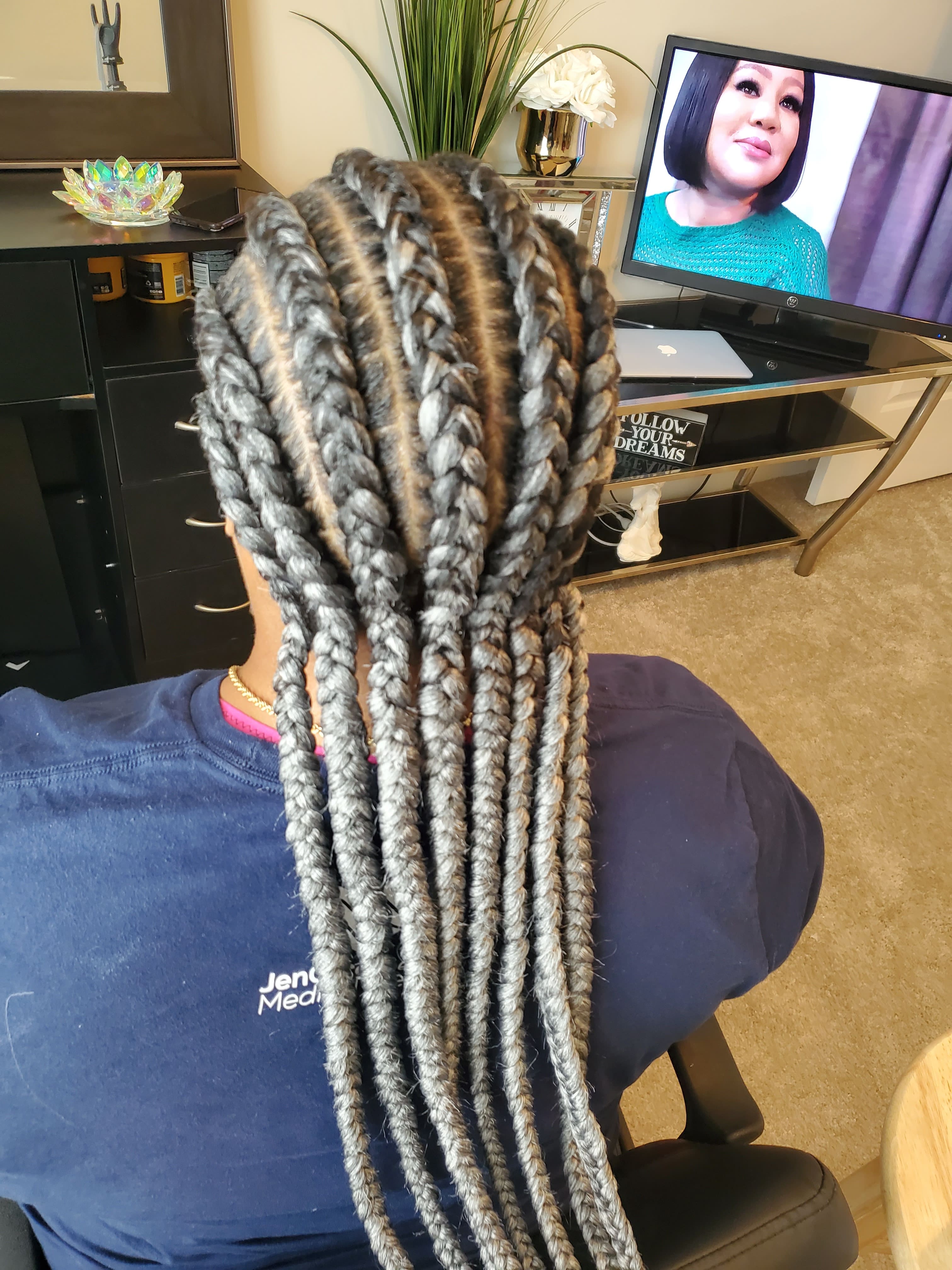 Hepzibah Braids Salon Offers Goddess Knotless Braids in Virginia Beach